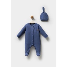 Budi Home Moi Noi Şapkalı Tulum MNB1251 Navy Blue