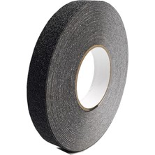 Evimdeyokyok 5 Adet Merdiven ve Zemin Kaydırmaz Kaymaz Bant 25 mm X25 mt Siyah