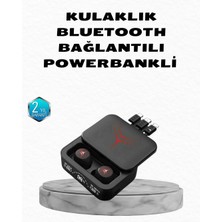 Aspata Store Buğz Powerbank Özellikli Bluetooth Kablosuz Kulaklık – Dokunmatik Kontrol, Uzun Pil Ömrü, Ergonomik Tasarım