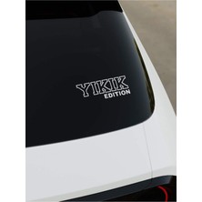 Yıkık Edition Sticker - Kırmızı