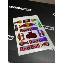 Okyay Works Motor Sticker Paket #6 - Araba-Motosiklet Etiket Sticker
