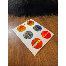 Okyay Works Plaka Pul Set #5 - Araba-Motosiklet Etiket Sticker