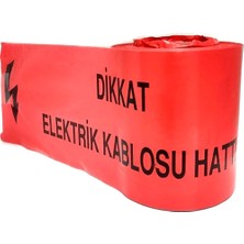 Evimdeyokyok Elektrik Ikaz Bandı 15CM x 200MT