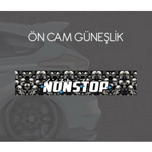 Okyay Works Ön Cam Güneşlik - Araba-Motosiklet Etiket Sticker