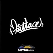 Fatlace Sticker - Beyaz