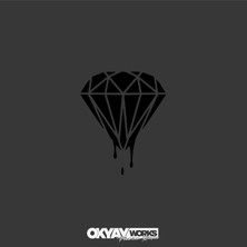 Okyay Works Elmas Sticker - Araba-Motosiklet Etiket Sticker