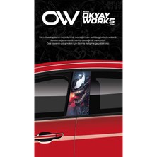 Okyay Works Direk Kaplama Model #26 - Araba-Motosiklet Etiket Sticker