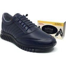 Taşpınar Ayakkabı Lisans %100 Hakiki Deri Ortopedik Erkek Kışlık Kauçuk Kaymaz Taban Rahat Günlük Yeni Sezon Ayakkabı 40-44