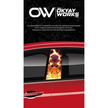 Okyay Works Direk Kaplama Model #76 - Araba-Motosiklet Etiket Sticker