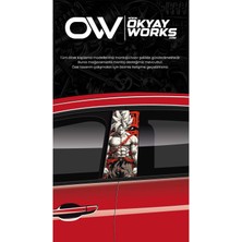 Okyay Works Direk Kaplama Model #7 - Araba-Motosiklet Etiket Sticker