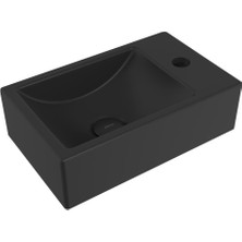 Bocchı Bocchi Milano Dar Sağ Lavabo 1419-004-0126 Mat Siyah