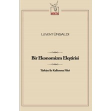 Kategori Yayıncılık Bir Ekonomizm Eleştirisi  Türkiye'de Kalkınma Fikri