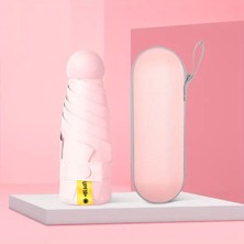 Ada Çanta Kırtasiye Özel Kılıflı Kapsül Küçük Boy Şemsiye AD879554