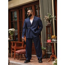 Kastrioti Kemerli Blazer Old Money Ceket