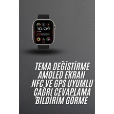 Akıllı Saat 2.02 Inch Nabız Ölçer Arama Konuşma Müzik Dinleme - F206K154-U79206