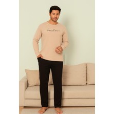 Pemilo Erkek 1908 Uzun Kol % 100 Pamuk Pijama Takımı