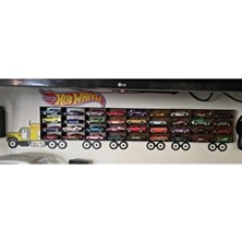 Araba Düzenleyicili Hot Wheels Kamyon 4 Konteyner