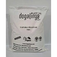 Doğalinya Glutensiz Doğal Tapyoka Nişastası 3 kg