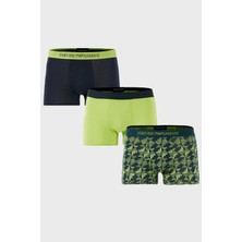 Emporio Armani Pamuklu Logolu 3 Pack Boxer Erkek Boxer EM000260 AF10800 MB240