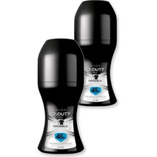 Avon On Duty Men Invisible Antiperspirant Roll-On Deodorant -50ML Ikili Set