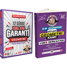 2li Geo Set 12 Günde Temel Atma Garanti - 58 Günde Tyt Ayt Geometri Video Ders Kitabı