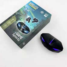Venandin 🎧 K55 Tws LED Işıklı Oyuncu Bluetooth Kulaklık | Düşük Gecikmeli Oyun Modu ve Hd Ses Deneyimi