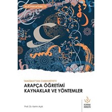 Kategori Yayıncılık Tanzimattan Cumhuriyete Arapça Öğretimi Kaynaklar ve Yöntemler