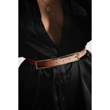 Liveyn Design Büyük Tokalı Vegan Kemer