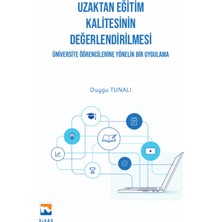 Nisan Kitabevi Uzaktan Eğitim Kalitesinin Değerlendirilmesi