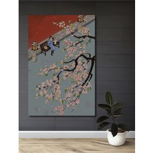 Teona Ahşap Doğal Sulu Boya Görünümlü Sakin Anlar Ahşap Dekoratif Tablo Dikdörtgen Tablo