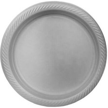 Benim Marifetlerim Gümüş Plastik Tabak 25 Adet