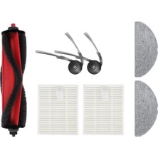 robotyedek Roborock Q8 RRA0TCP (Max-Pro-Plus Değil!!) Uyumlu Yedek Fırça Filtre Seti-7 Parça