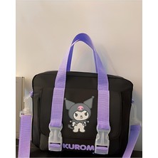 Ada Çanta Kırtasiye Çocuk Cross-Body Omuz Postacı Çantası Kuromi Figürlü