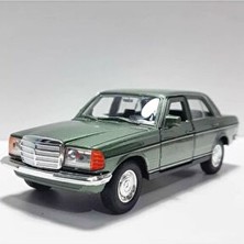 1.36 Ölçek Welly Marka Lisanslı Mercedes Benz W123 Kasa Yeşil Renk 12CM Model Metal Araba