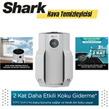 Shark Kokulara Karşı Korur ve Ferah Bir Koku Yayar ,clean Sense Iq Hava Temizleyicisi Max Beyaz