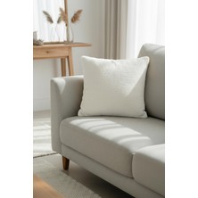 Soley Pufina 45x45 Tavşan Tüyü Yastık Kırlent Kılıfı