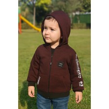 Bubiee Baby Erkek Çocuk 3 Ip Şardonlu Fermuarlı  Hırka