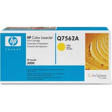 Hp 314A-Q7562A Sarı Orijinal Toner-Mavi Kutu
