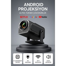 XBeam Android Projeksiyon Wifi Özellikli Taşınabilir Akıllı Sinema Projektör