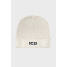 Boss Hugo Logolu Pamuk ve Yün Karışımlı Şapka Erkek Şapka 50499423 131