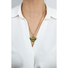 Liveyn Design Arı Figürlü Gold Kolye