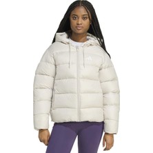 adidas Essentials Synthetic Down Puffer Kadın Bej  Kapüşonlu Mont