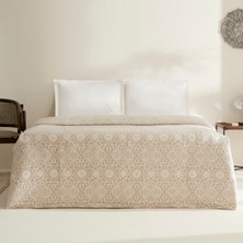 Karaca Home Ansel Çift Kişilik Akrilik Battaniye Açık Kahve