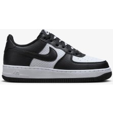 Nike Air Force 1 Siyah Beyaz Günlük Sneaker Ayakkabı HU9201-001