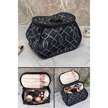 Helen's Home Seyahat Makyaj Çantası 6 Cepli Makyaj Organizeri Çanta