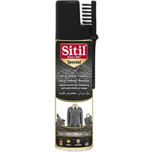 Sitil Prm. Süet Nubuk Sprey Boya Siyah 250 Ml. 4 Adet