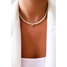 Liveyn Design Inci Harf Kolye F Harfi