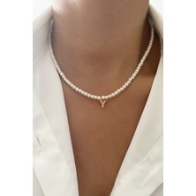 Liveyn Design Inci Harf Kolye Y Harfi