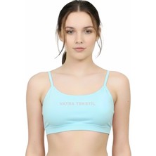 Dondeza 3'lü Set Pamuk Kumaş Ip Askılı Çıkarılabilir Pedli Genç Kız Büstiyer