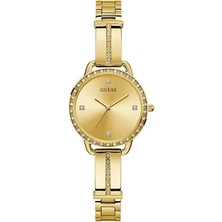 Guess GUGW0022L2 Kadın Kol Saati Sarı Çelik Kasa ve Kordon ile Şık Tasarım
